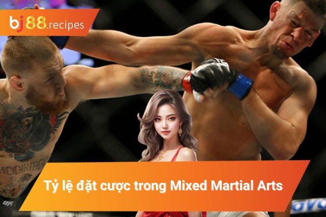 03 tỷ lệ đặt cược phổ biến trong Mixed Martial Arts